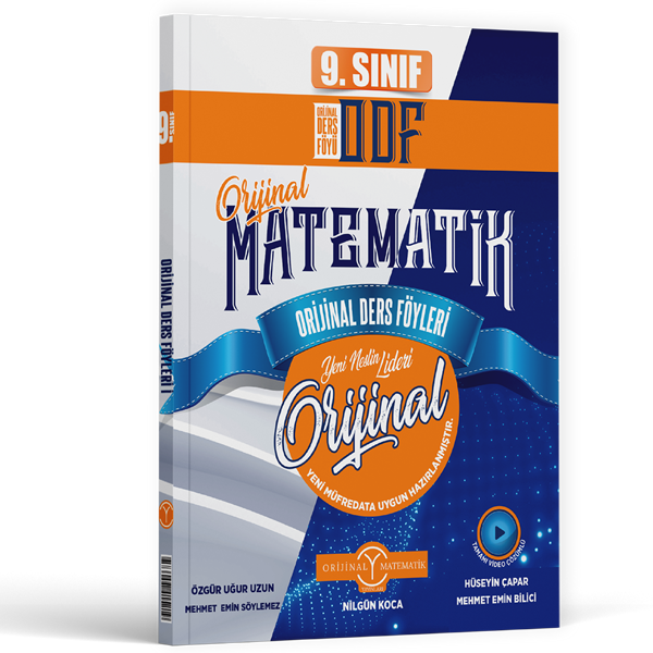ORİJİNAL 09.SINIF MATEMATİK ODF-KDT SETİ - 24-25